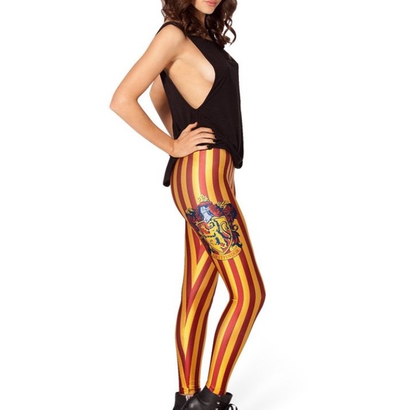 Blackmilk Pants - BlackMilk Harry Potter Gryffindor Leggings